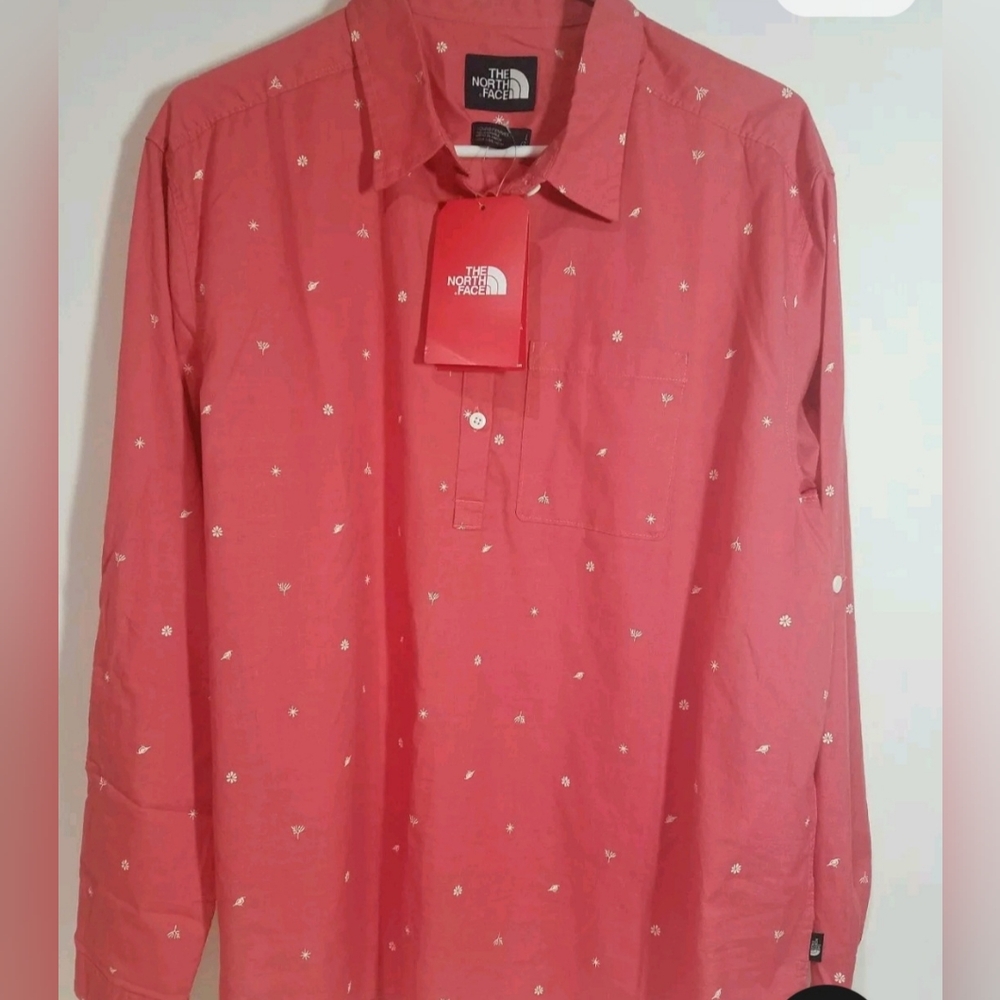 The north face Bayward coral shirt